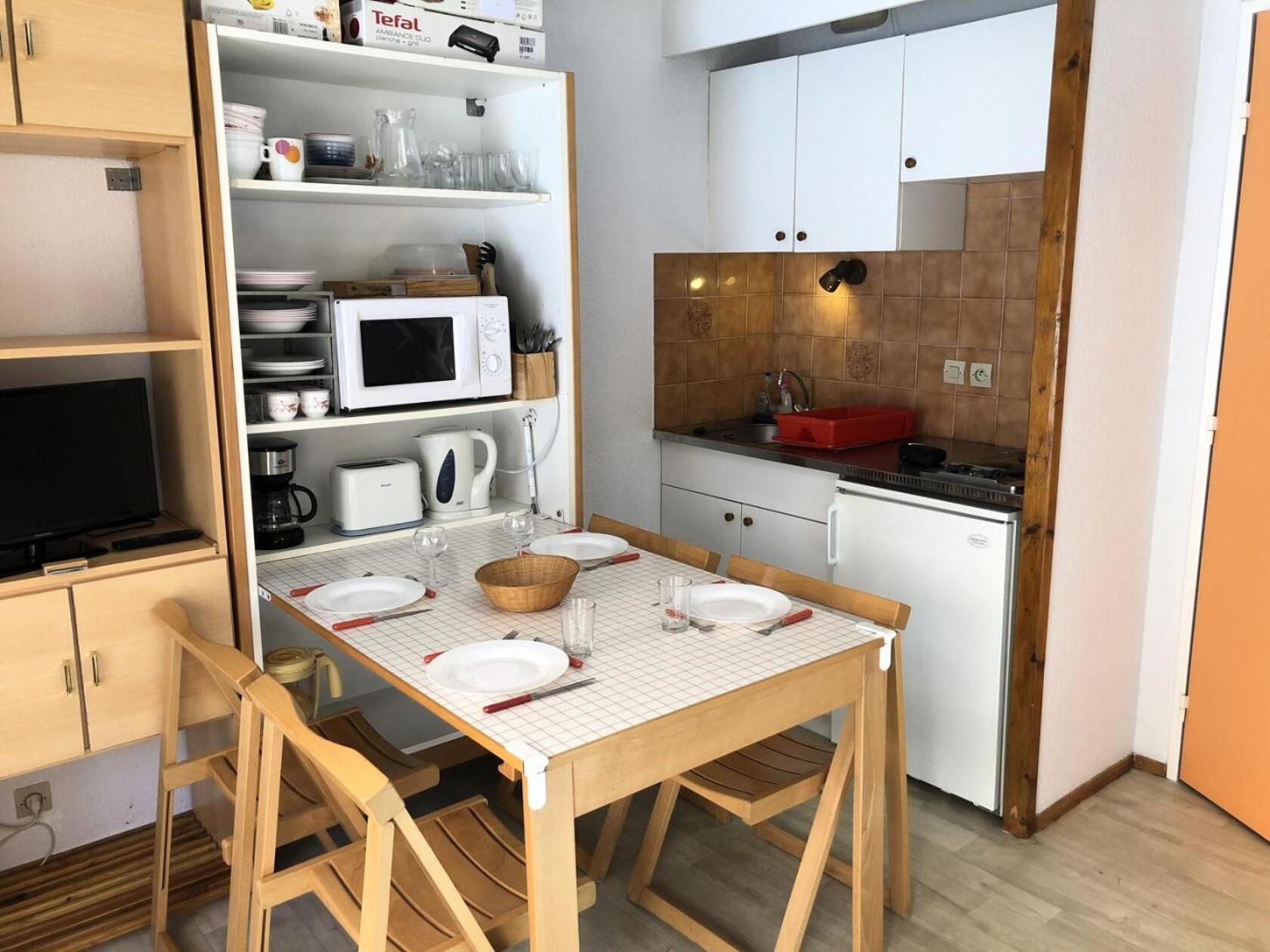 Résidence Borgia - Studio pour 4 Personnes 67 Les Contamines-Montjoie Extérieur photo