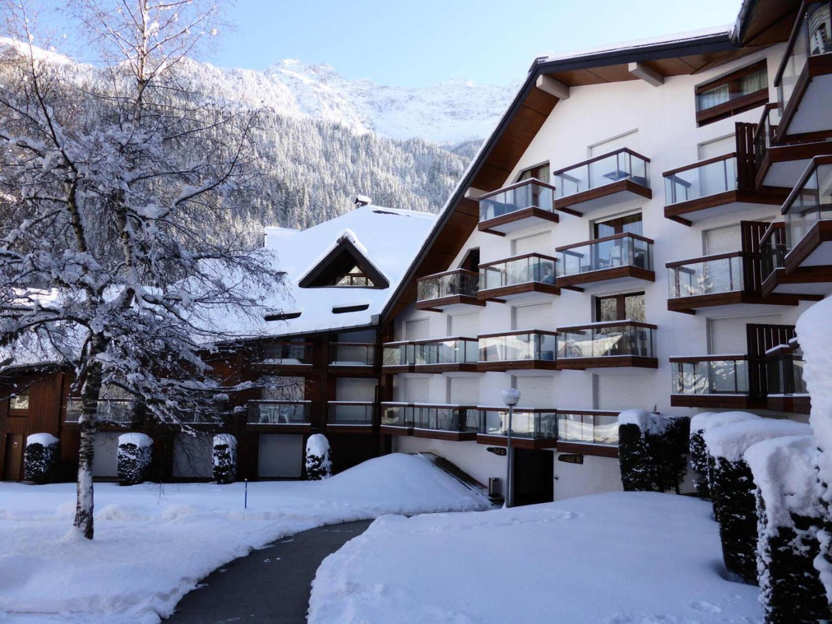 Résidence Borgia - Studio pour 4 Personnes 67 Les Contamines-Montjoie Extérieur photo